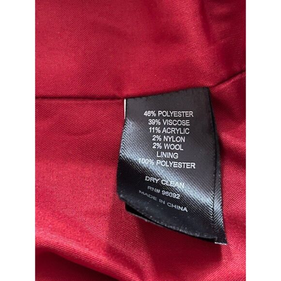 Katherine Barclay Montreal plaid asymmetrical skirt, size 6 - Picture 3 of 3